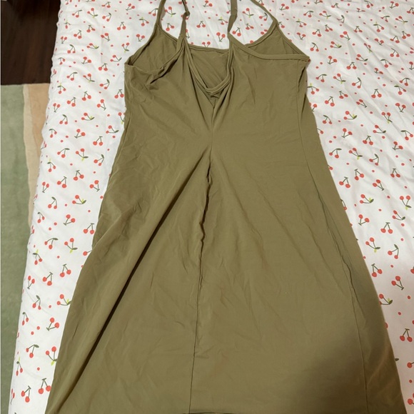 NWT SKIMS fits everybody slip dress in khaki XL - Picture 2 of 4